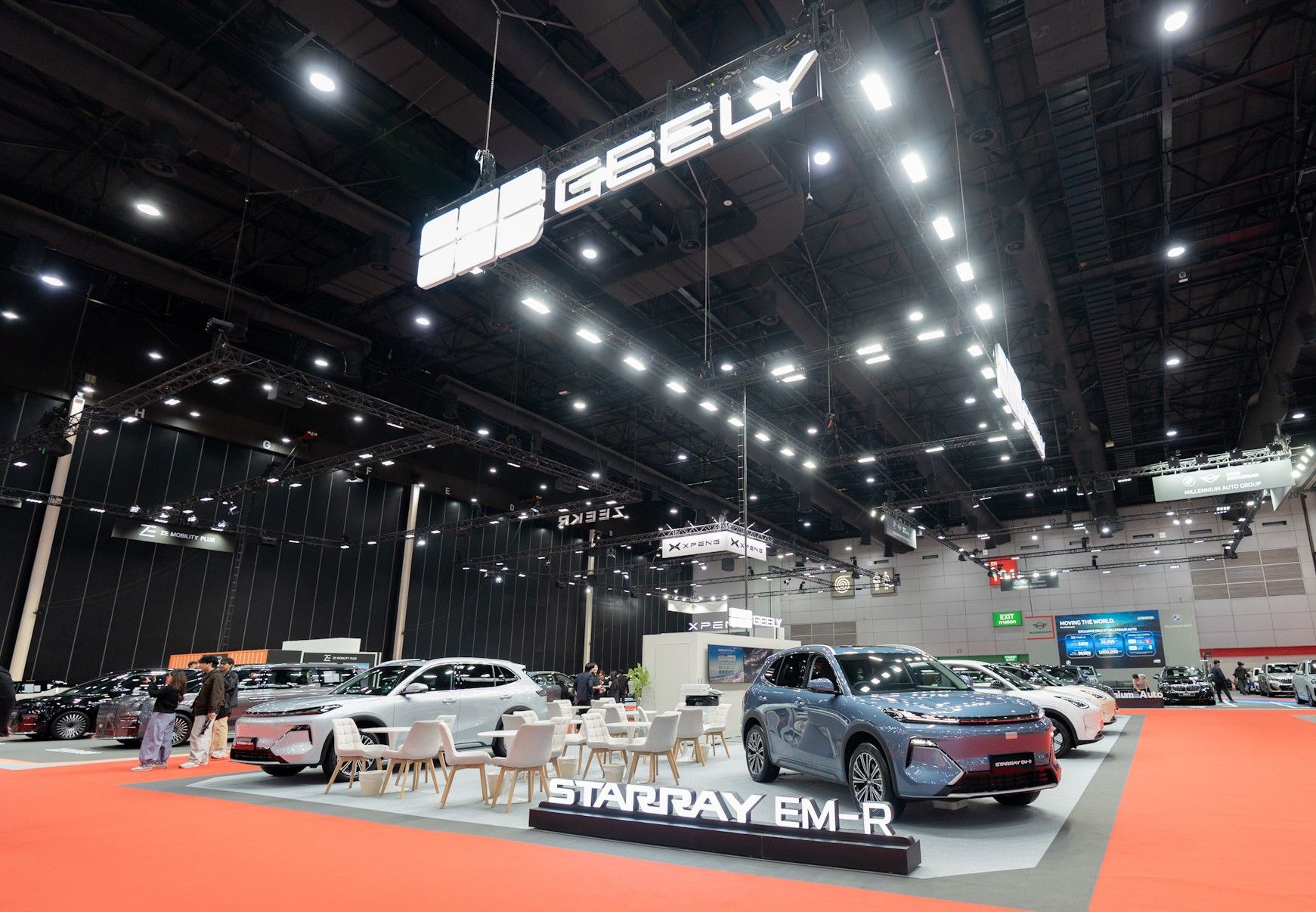 ธนบุรีนอยสเติน จัดแสดง GEELY STARRAY EM-R  พร้อมยนตรกรรม GEELY ครบทุกรุ่น ในงาน BIG MOTOR SALE 2026